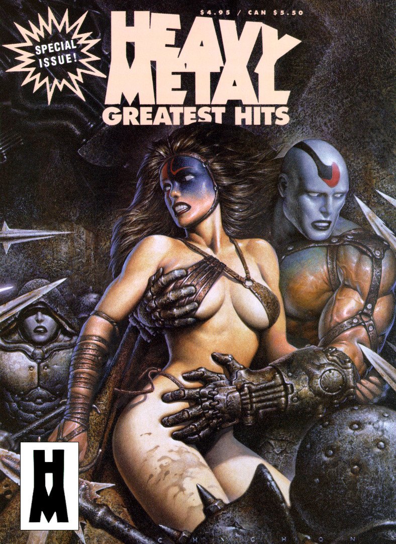 Wallpapers Comics Heavymetal (covers) 