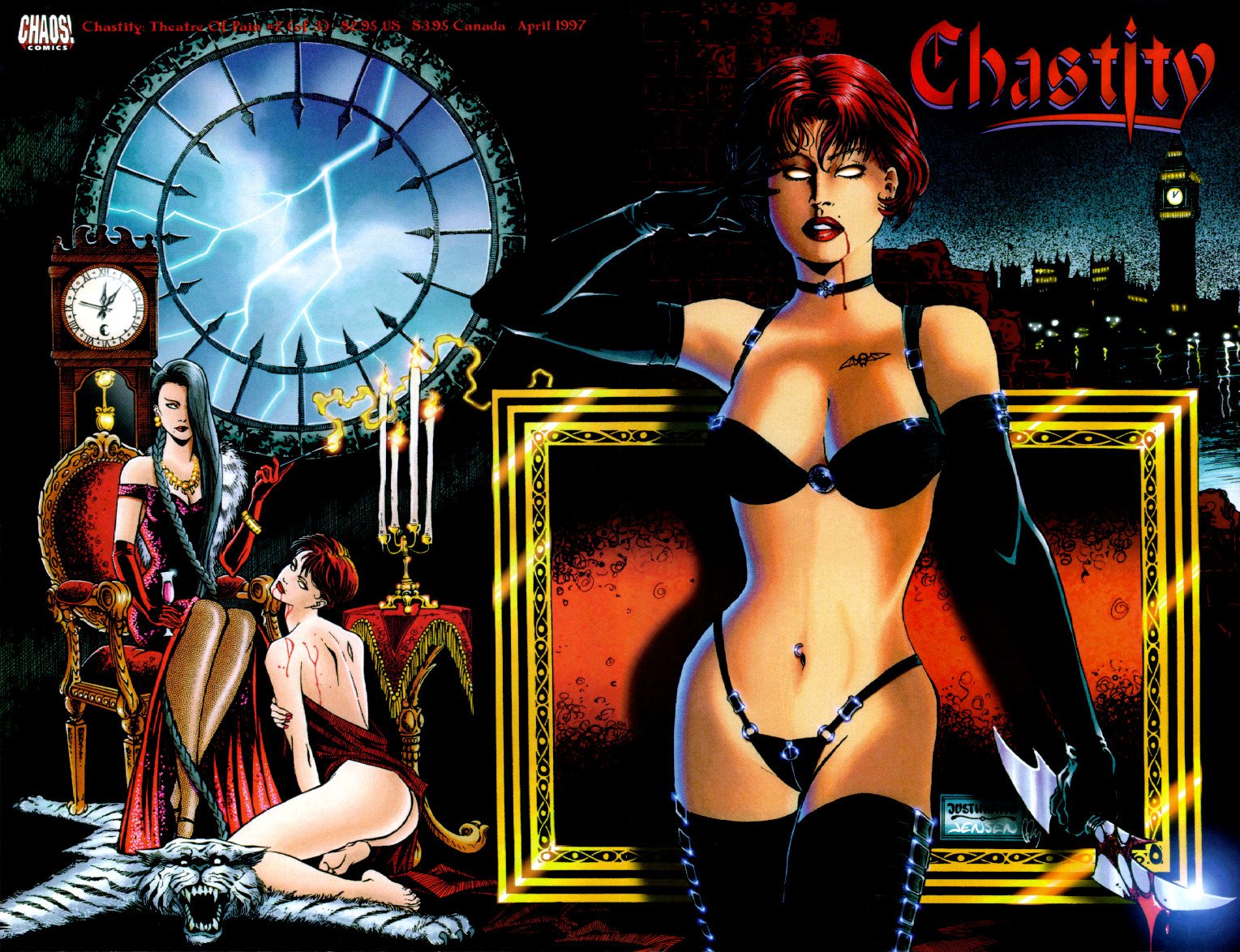 Wallpapers Comics Chastity (covers) 