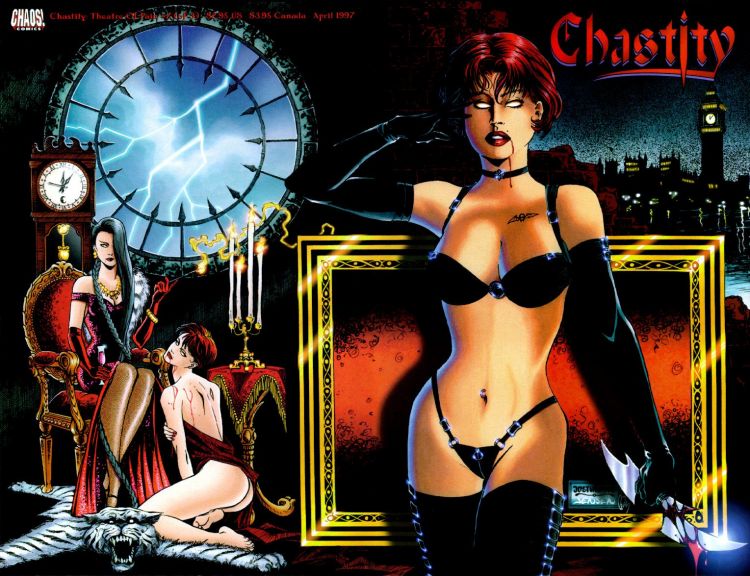 Wallpapers Comics Chastity (covers) Wallpaper N47139