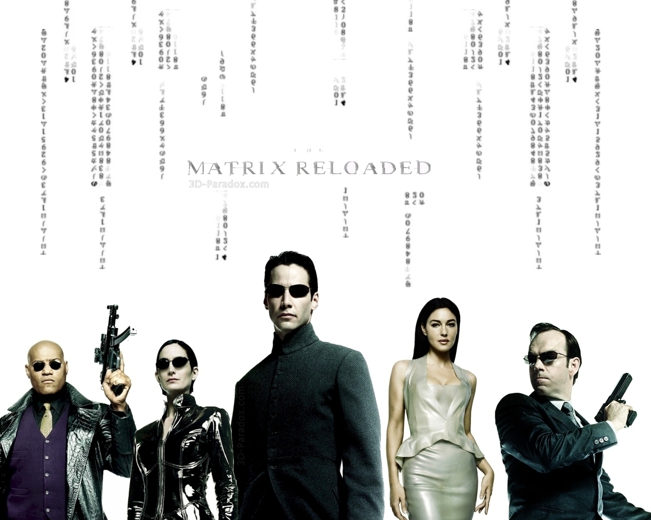 Fonds d'cran Cinma Matrix 2 Reloaded 