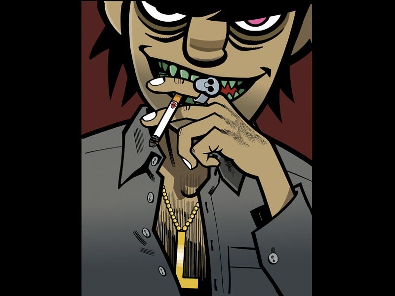 Fonds d'cran Musique Gorillaz 