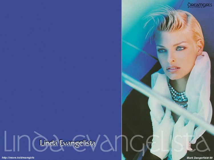 Fonds d'cran Clbrits Femme Linda Evangelista Wallpaper N57085