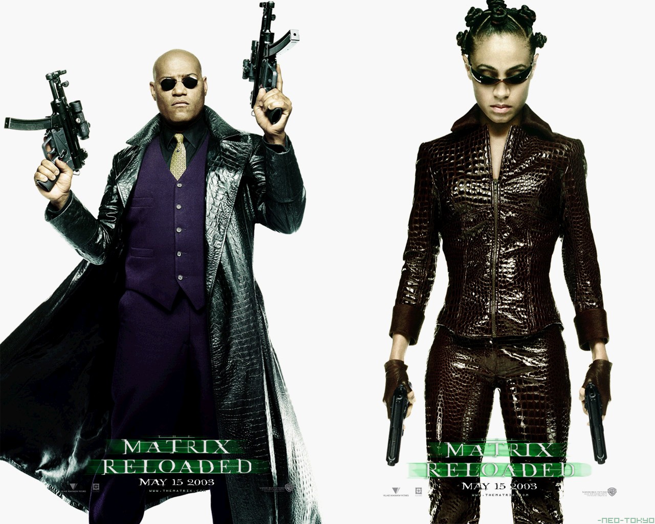 Fonds d'cran Cinma Matrix 2 Reloaded 