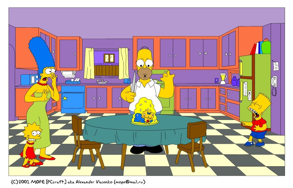 Wallpapers Cartoons The Simpsons 