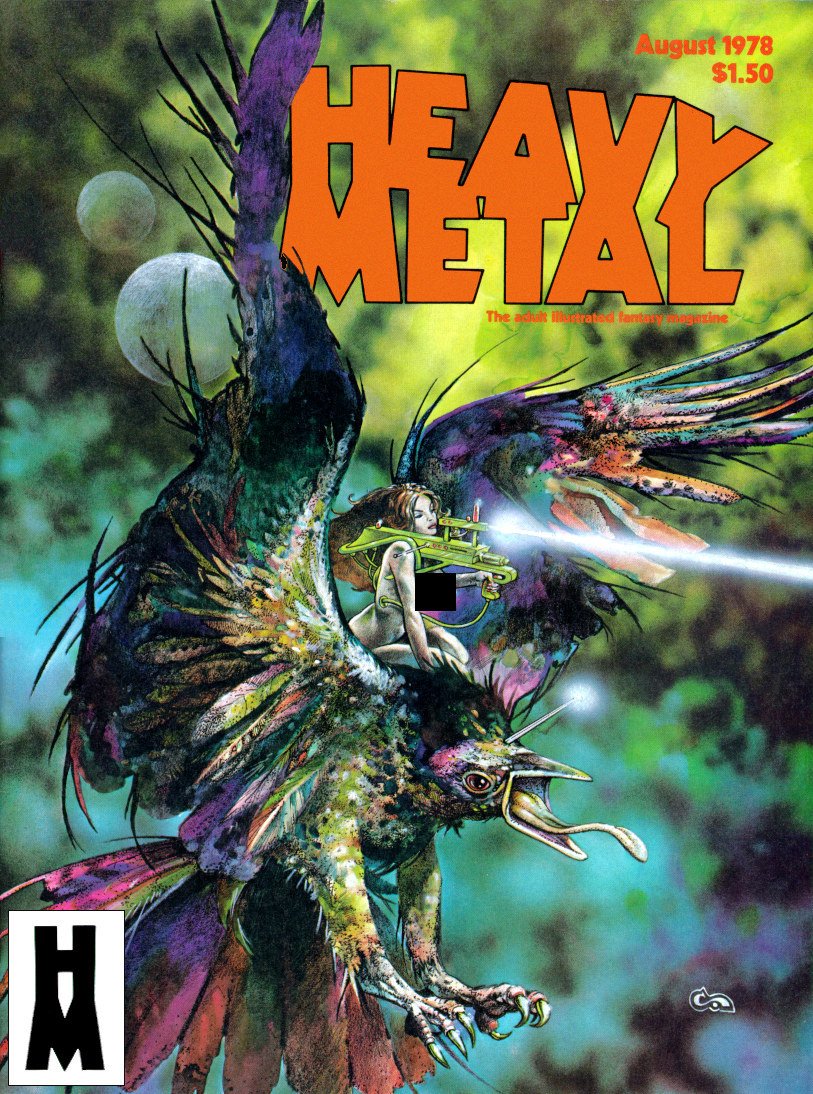 Wallpapers Comics Heavymetal (covers) 