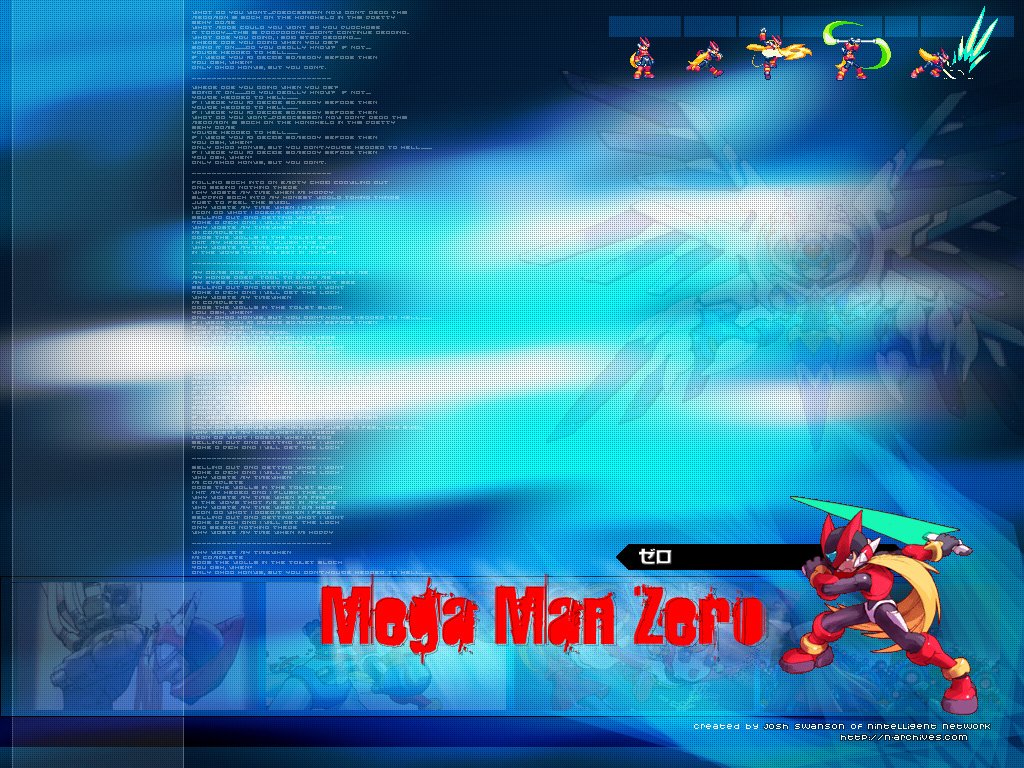 Wallpapers Video Games Megaman Zero 