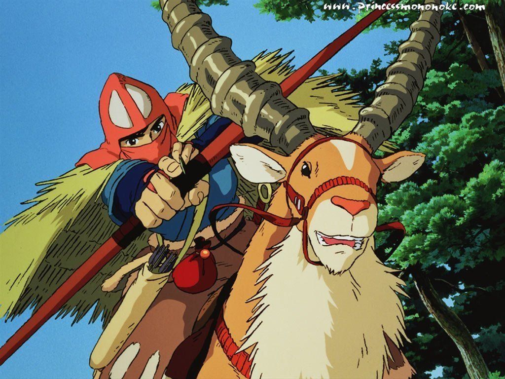 Wallpapers Cartoons Princess Mononoke 