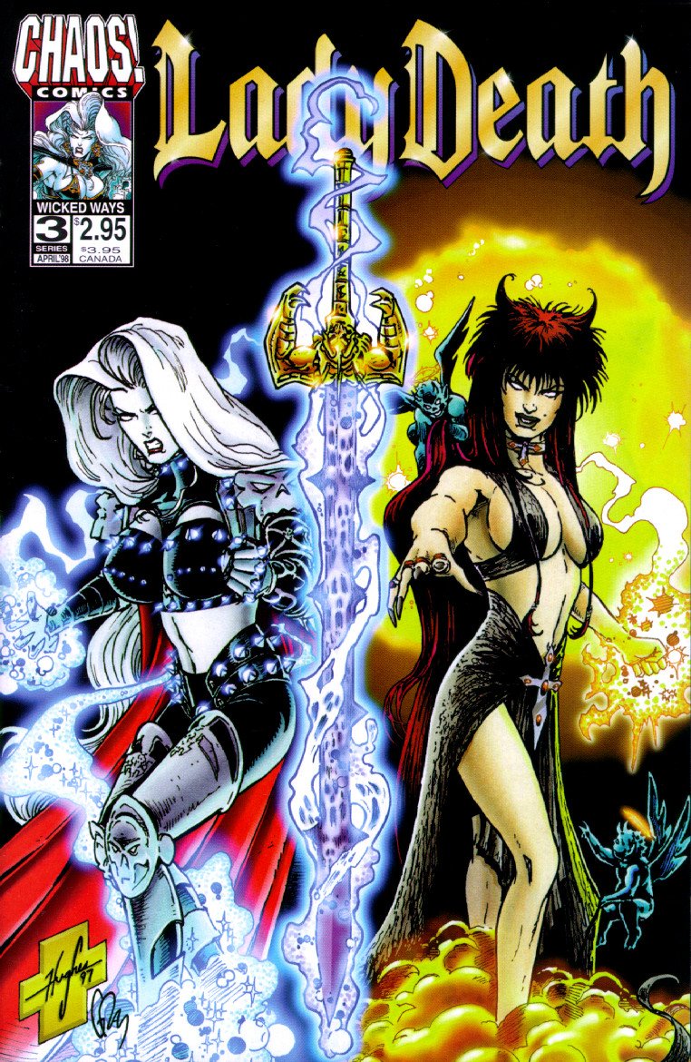 Fonds d'cran Comics et BDs Lady Death (couvertures) 