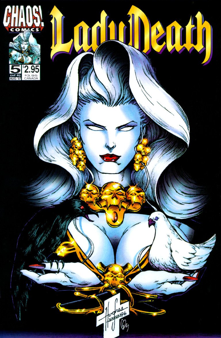 Wallpapers Comics Lady Death (covers) 