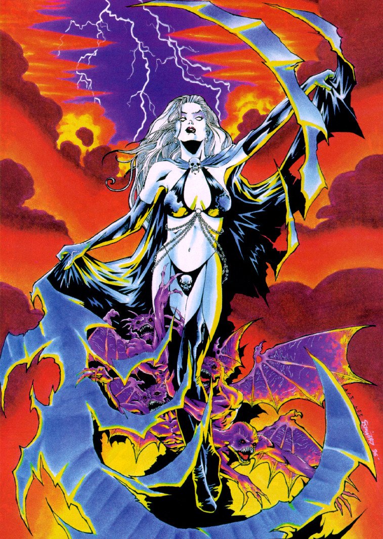 Wallpapers Comics Lady Death (covers) 