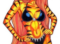 Fonds d'cran Erotic Art Tigra