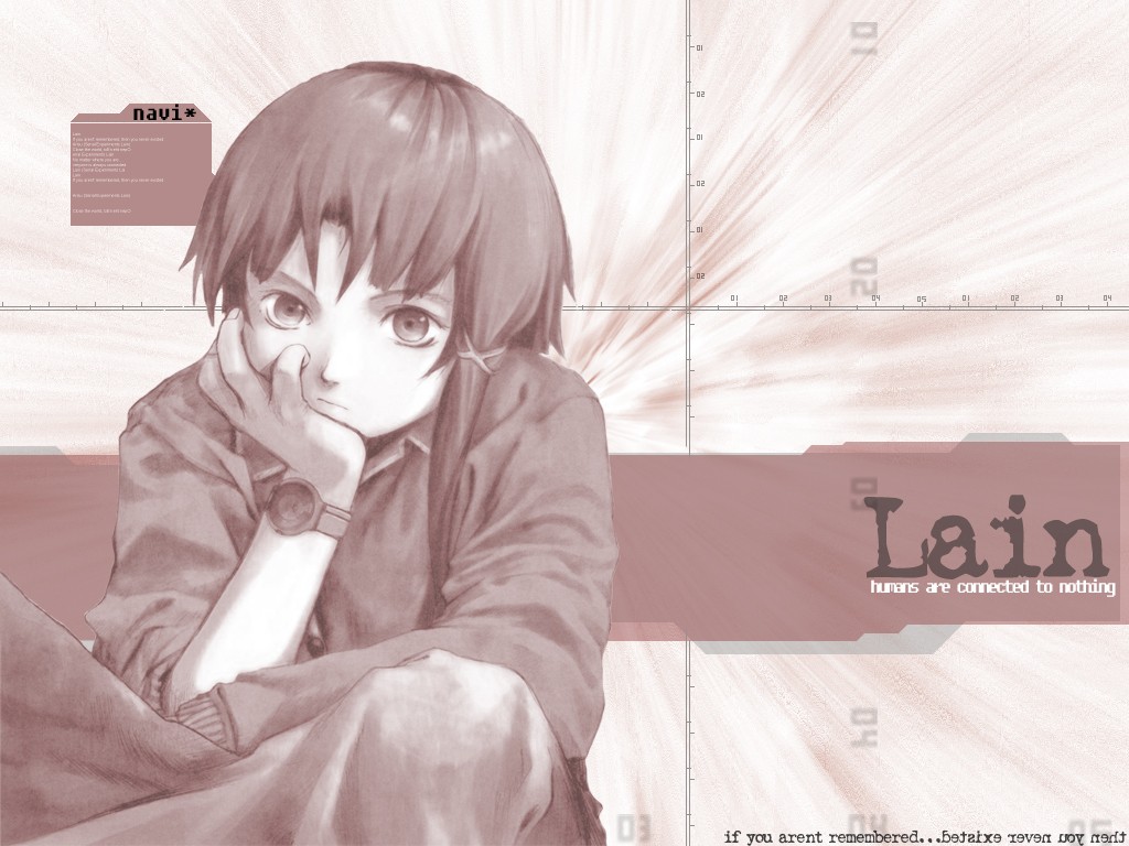 Wallpapers Manga Serial Experiments Lain 