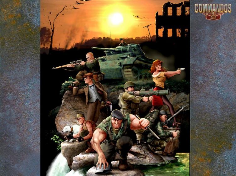 Fonds d'cran Jeux Vido Commandos Wallpaper N31481