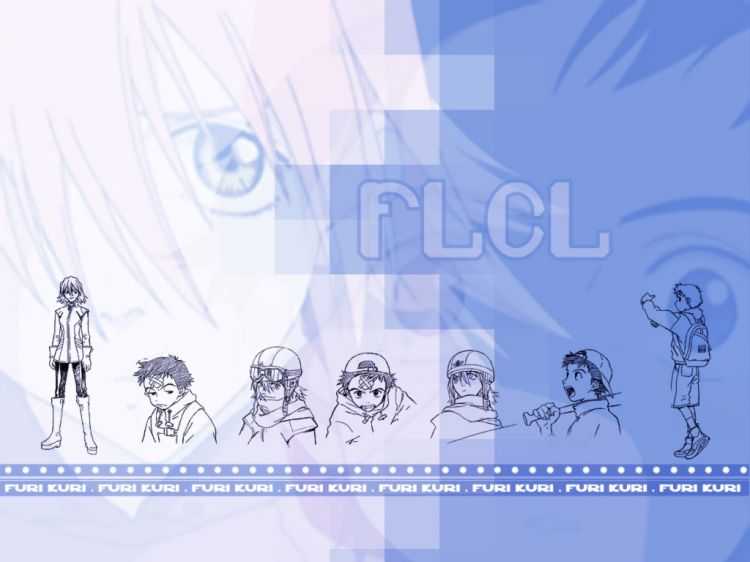 Wallpapers Cartoons FLCL - Furi Kuri Wallpaper N48993