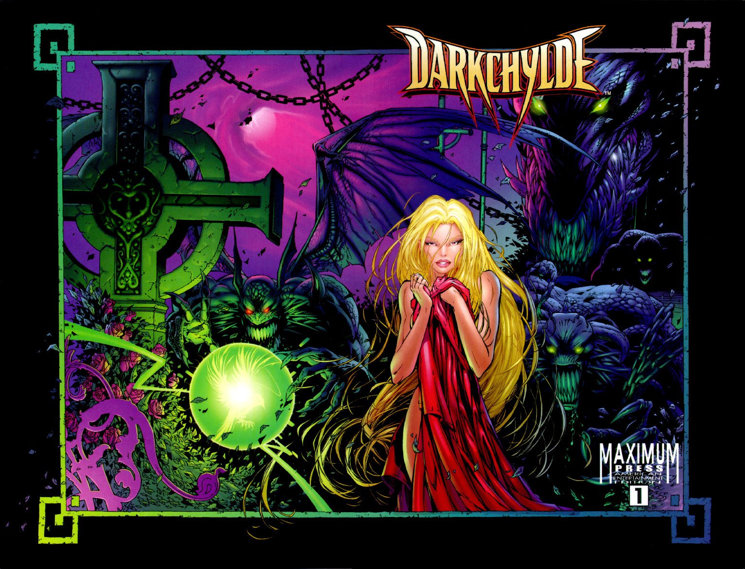 Fonds d'cran Comics et BDs Darkchylde (couvertures) 