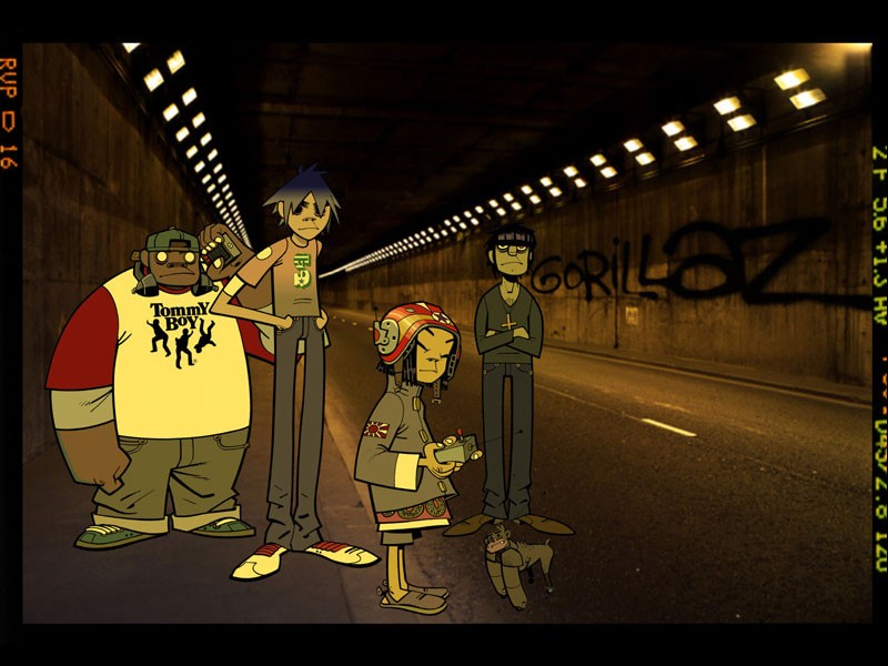 Fonds d'cran Musique Gorillaz 