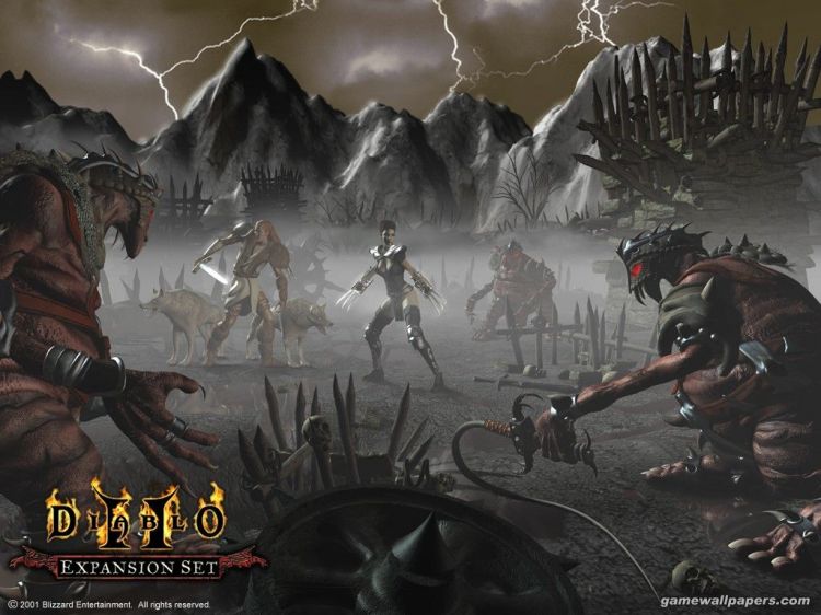 Fonds d'cran Jeux Vido Diablo Wallpaper N31726