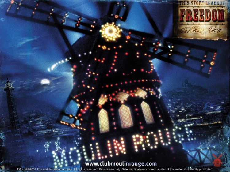 Fonds d'cran Cinma Moulin Rouge Wallpaper N26273