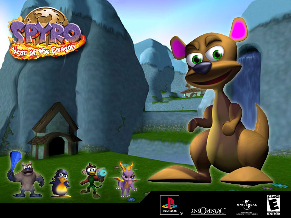 Fonds d'cran Jeux Vido Spyro the Dragon 