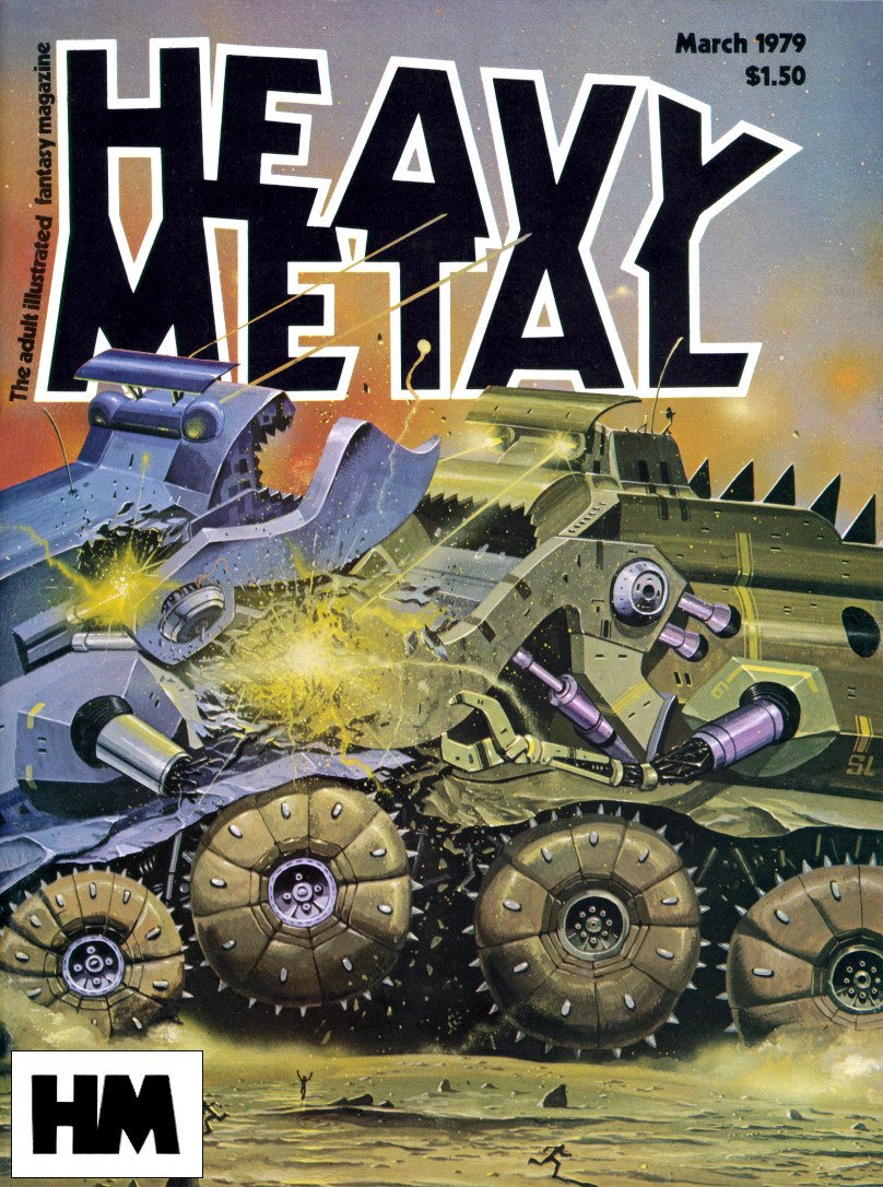 Wallpapers Comics Heavymetal (covers) 