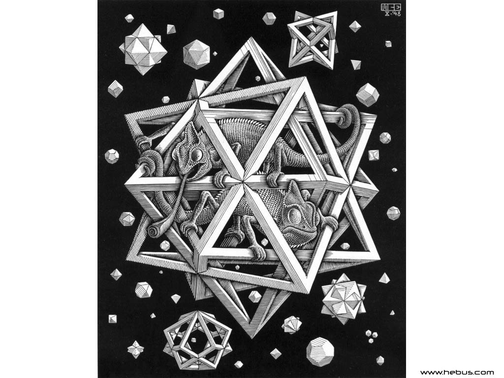 Wallpapers Art - Pencil Maurits Cornelis Escher 