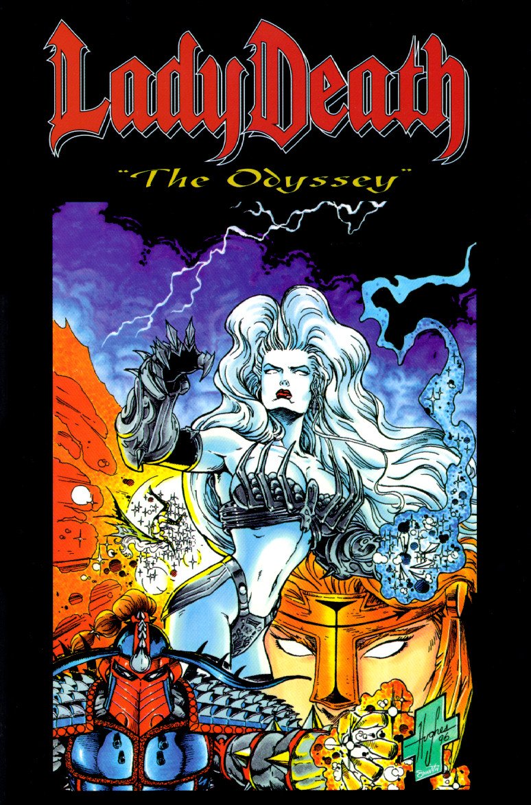 Wallpapers Comics Lady Death (covers) 