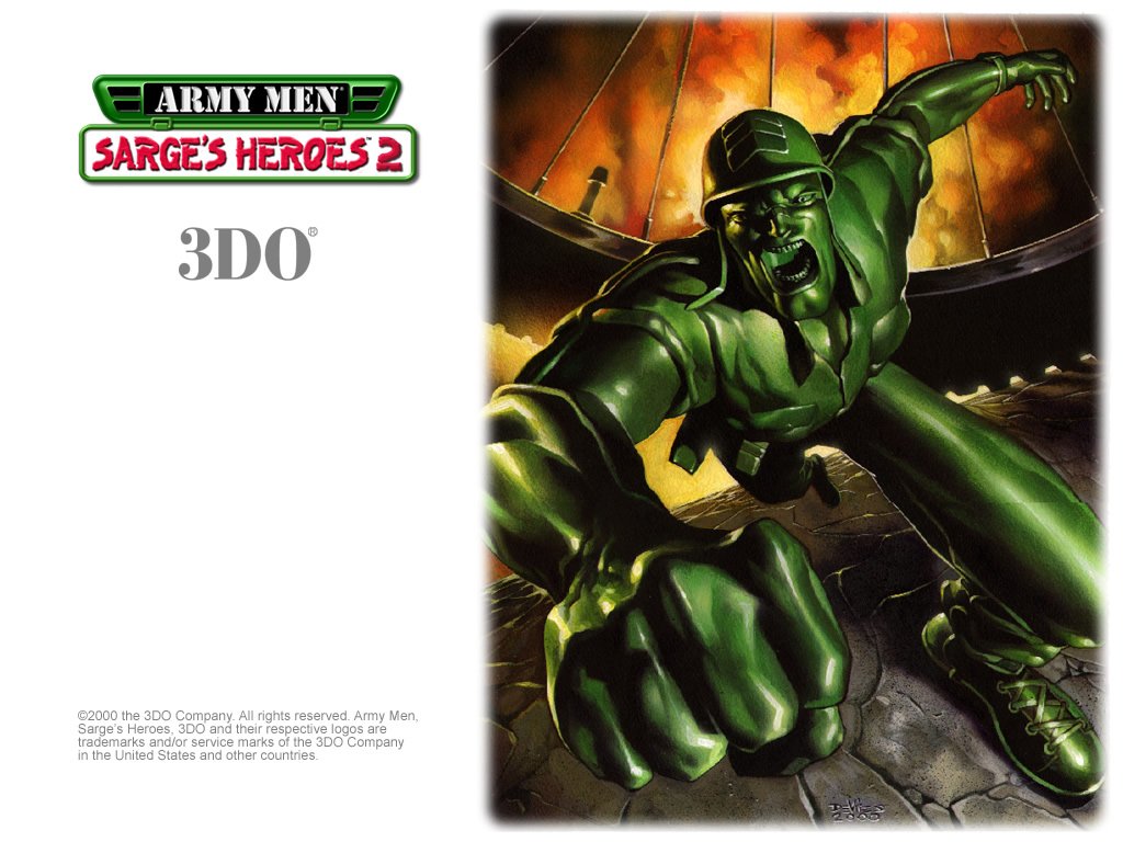 Fonds d'cran Jeux Vido Army Men 