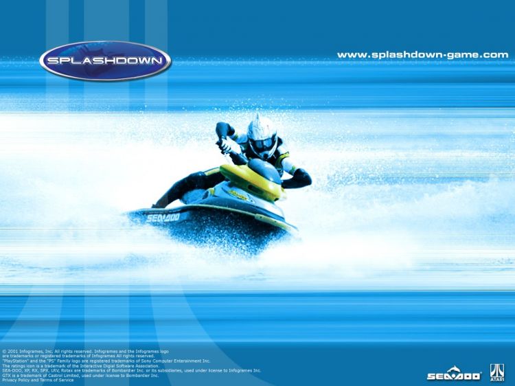 Fonds d'cran Jeux Vido Splashdown Wallpaper N34599