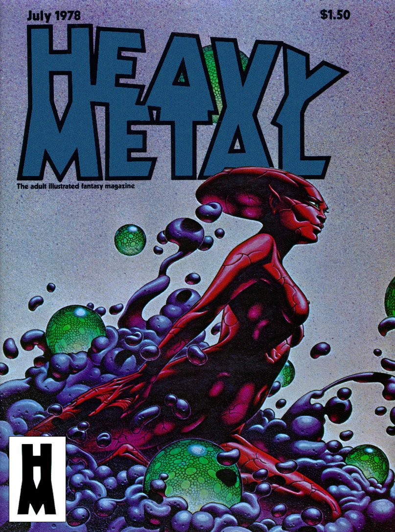 Wallpapers Comics Heavymetal (covers) 