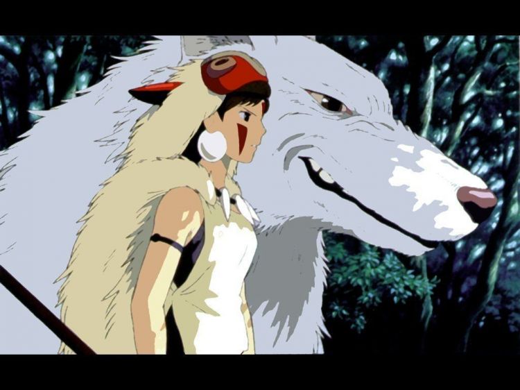 Wallpapers Cartoons Princess Mononoke Wallpaper N50057