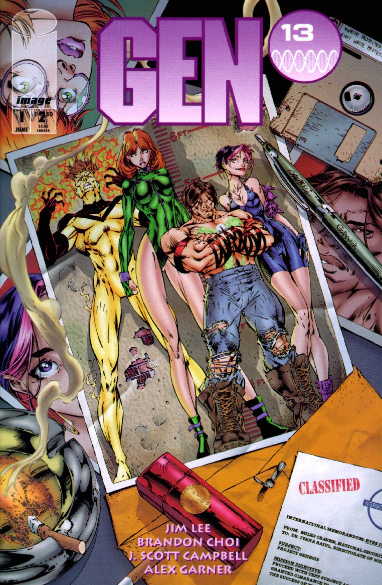 Wallpapers Comics Gen 13 (covers) 