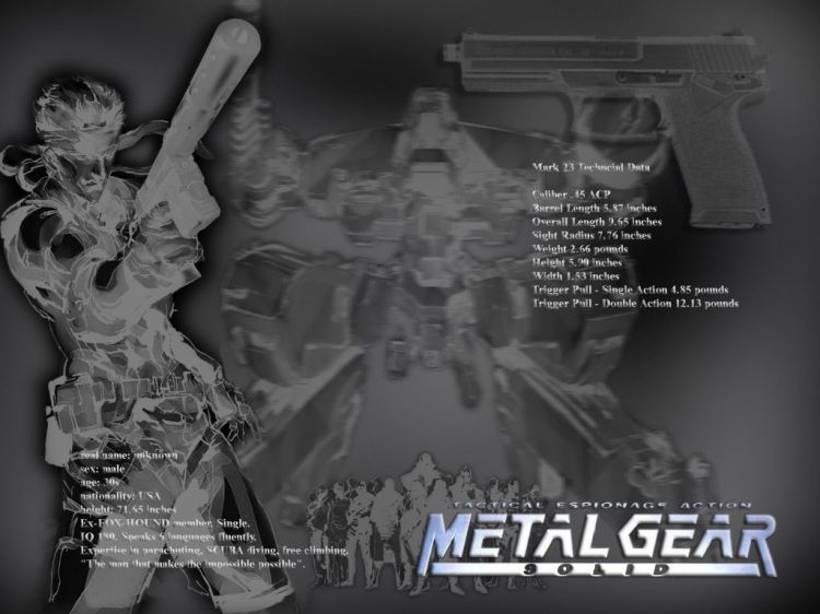 Wallpapers Video Games Metal Gear Solid Wallpaper N33454