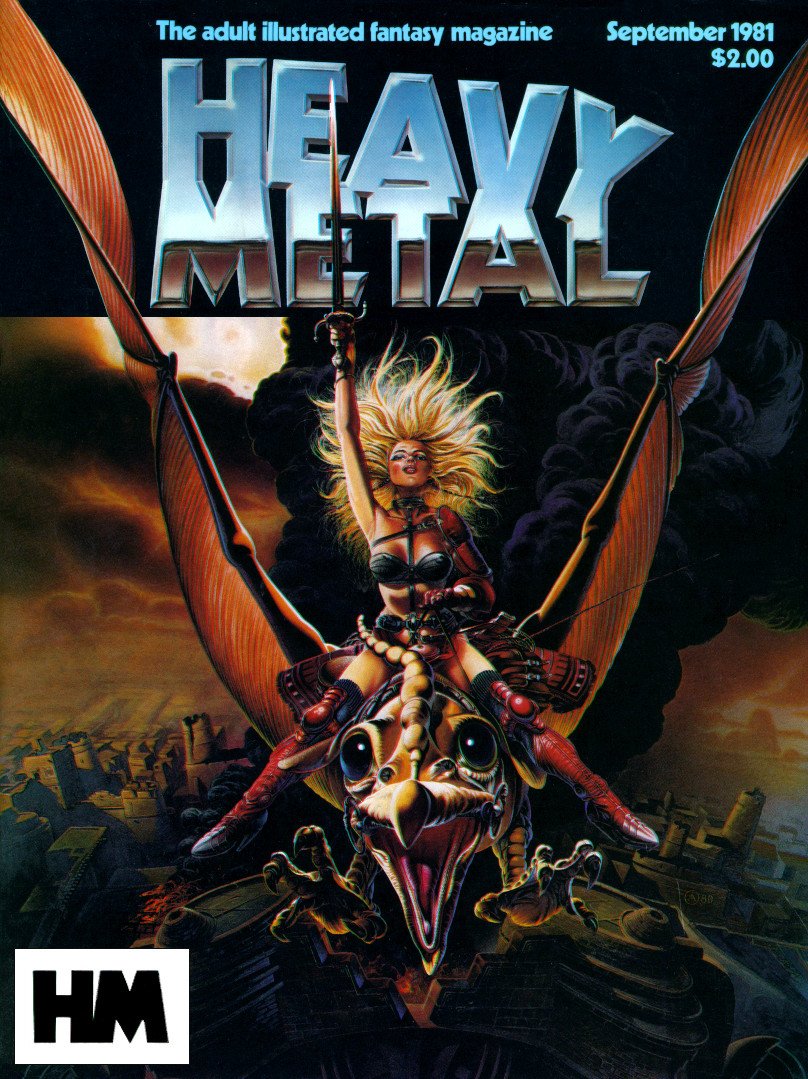 Wallpapers Comics Heavymetal (covers) 