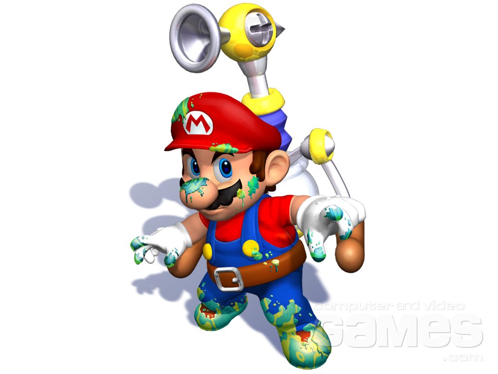 Fonds d'cran Jeux Vido Super Mario Sunshine 