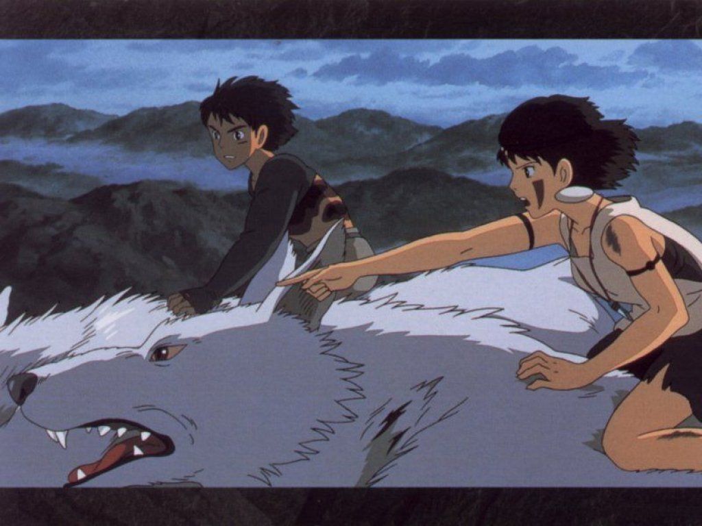 Wallpapers Cartoons Princess Mononoke 