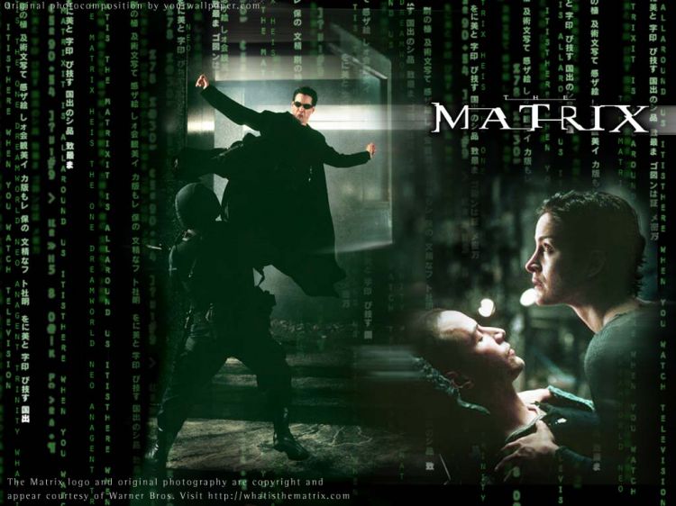 Fonds d'cran Cinma Matrix 1 Wallpaper N26209