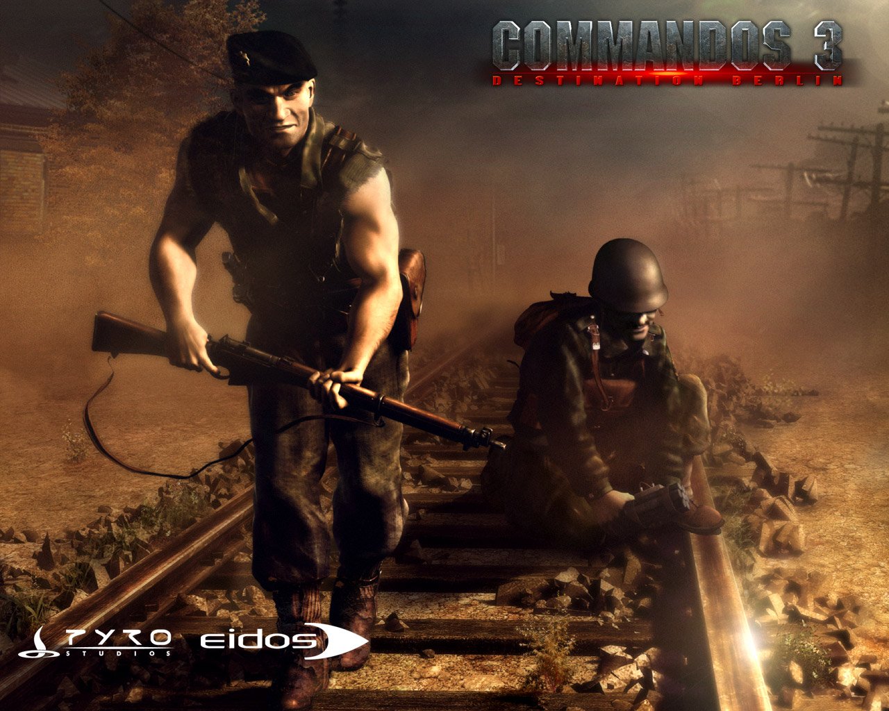 Fonds d'cran Jeux Vido Commandos 