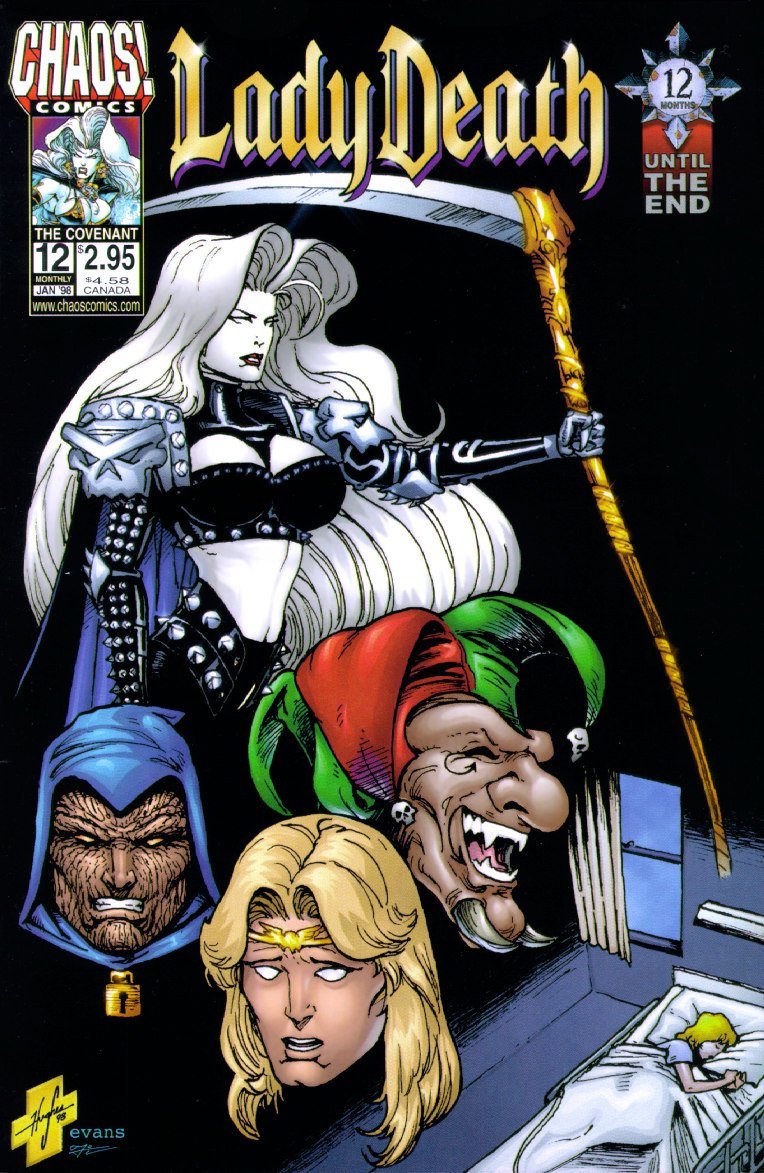 Wallpapers Comics Lady Death (covers) 