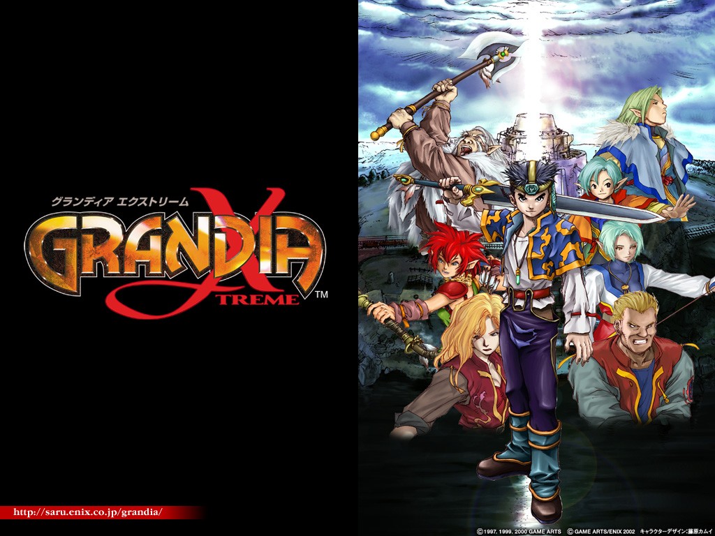 Fonds d'cran Jeux Vido Grandia Xtreme 