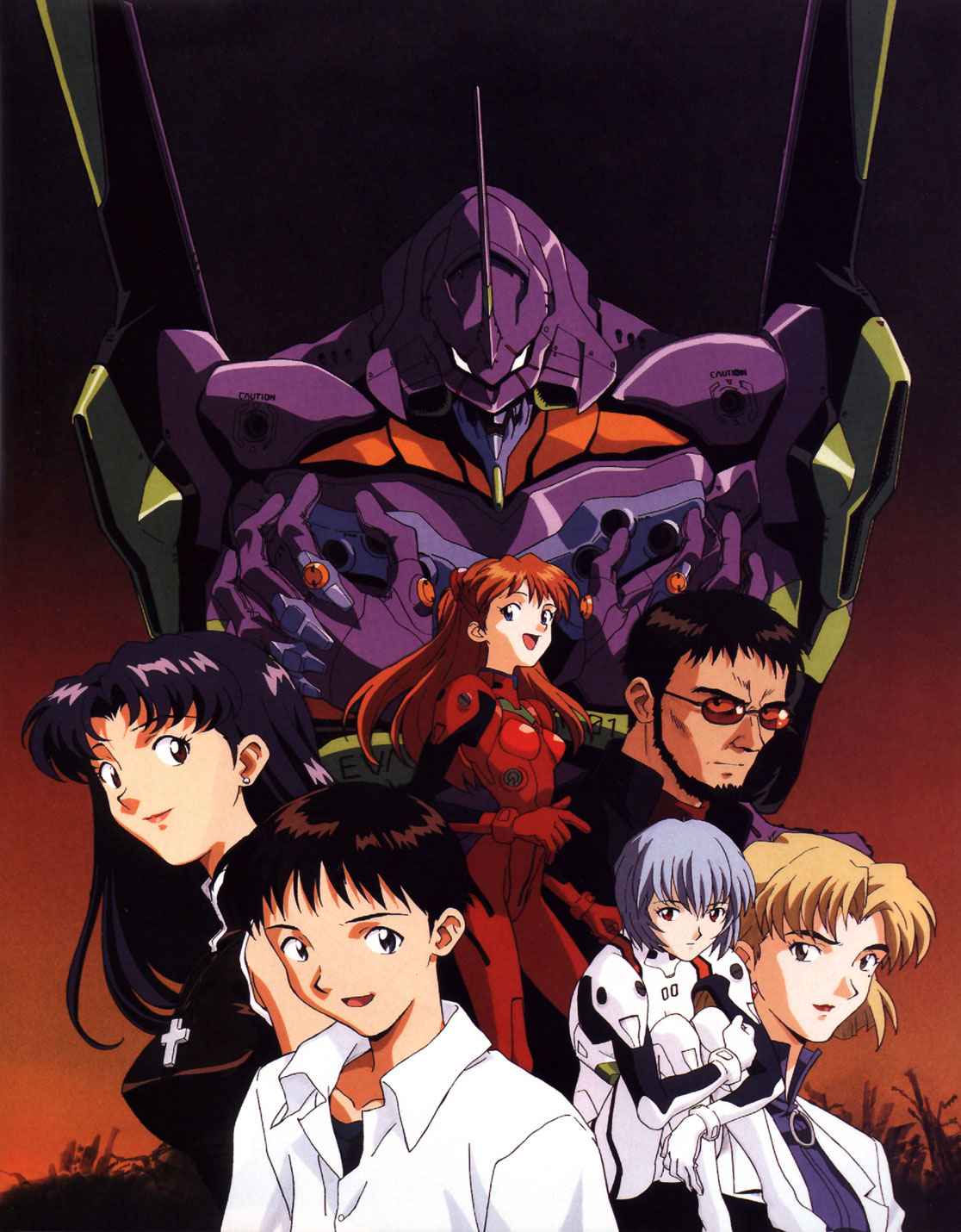 Wallpapers Cartoons Evangelion 