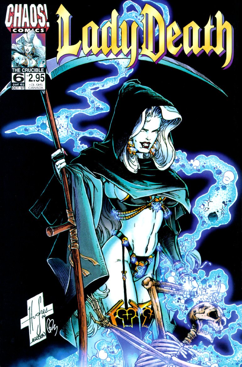 Wallpapers Comics Lady Death (covers) 