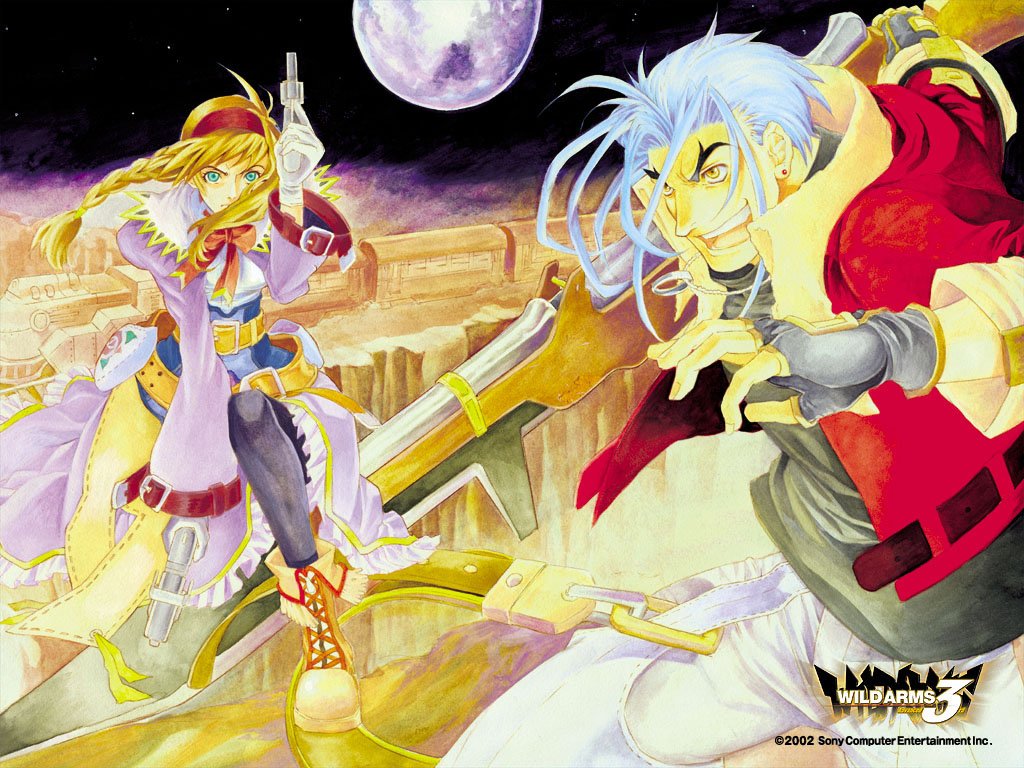 Fonds d'cran Jeux Vido Wild Arms 3 