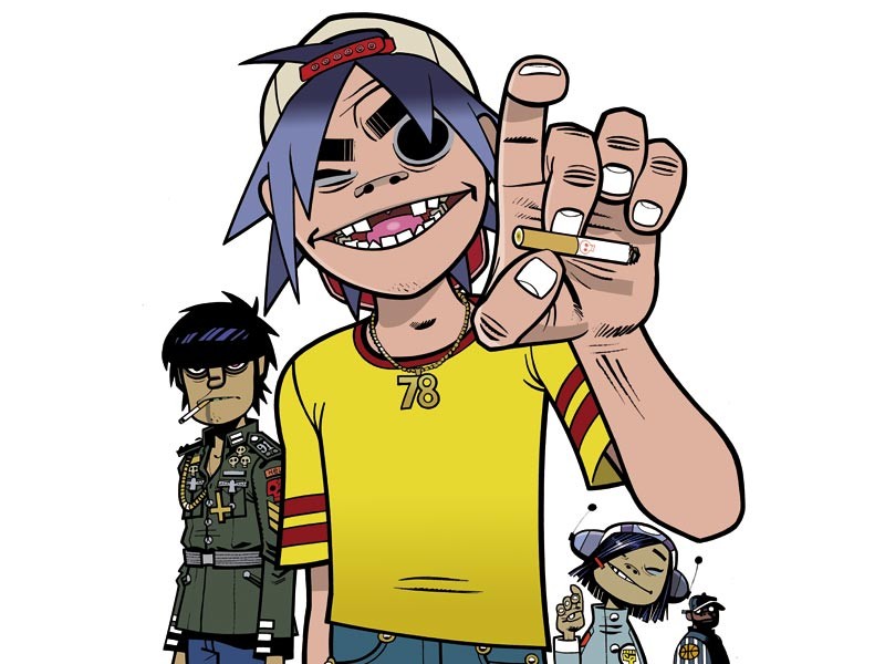 Fonds d'cran Musique Gorillaz 