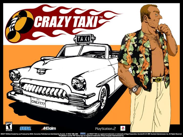 Fonds d'cran Jeux Vido Crazy Taxi Wallpaper N31610