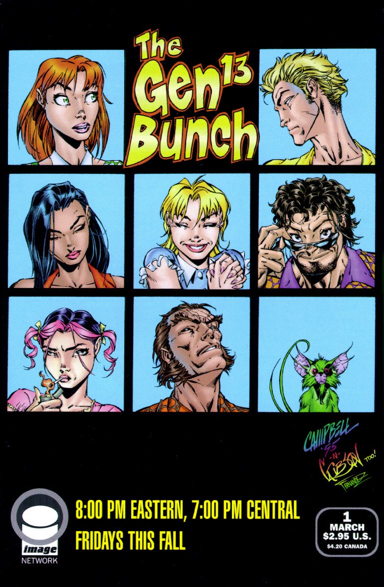 Wallpapers Comics Gen 13 (covers) 