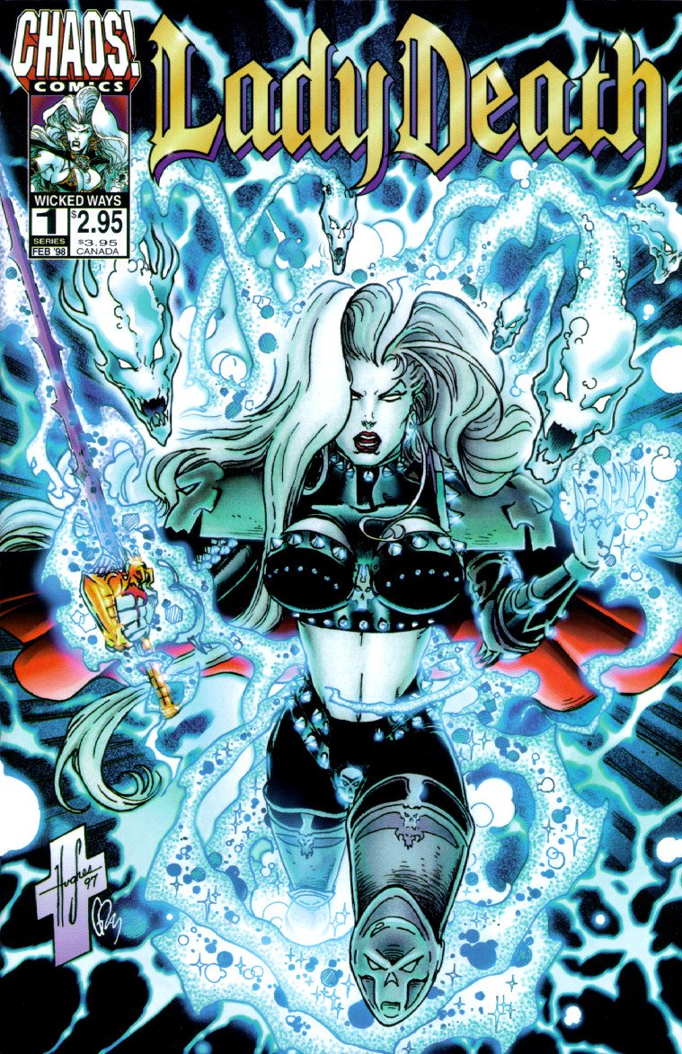 Wallpapers Comics Lady Death (covers) 