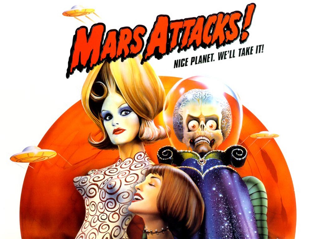 Fonds d'cran Cinma Mars Attacks 