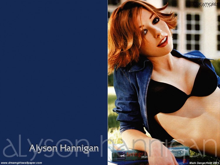 Fonds d'cran Clbrits Femme Alyson Hannigan Wallpaper N54692