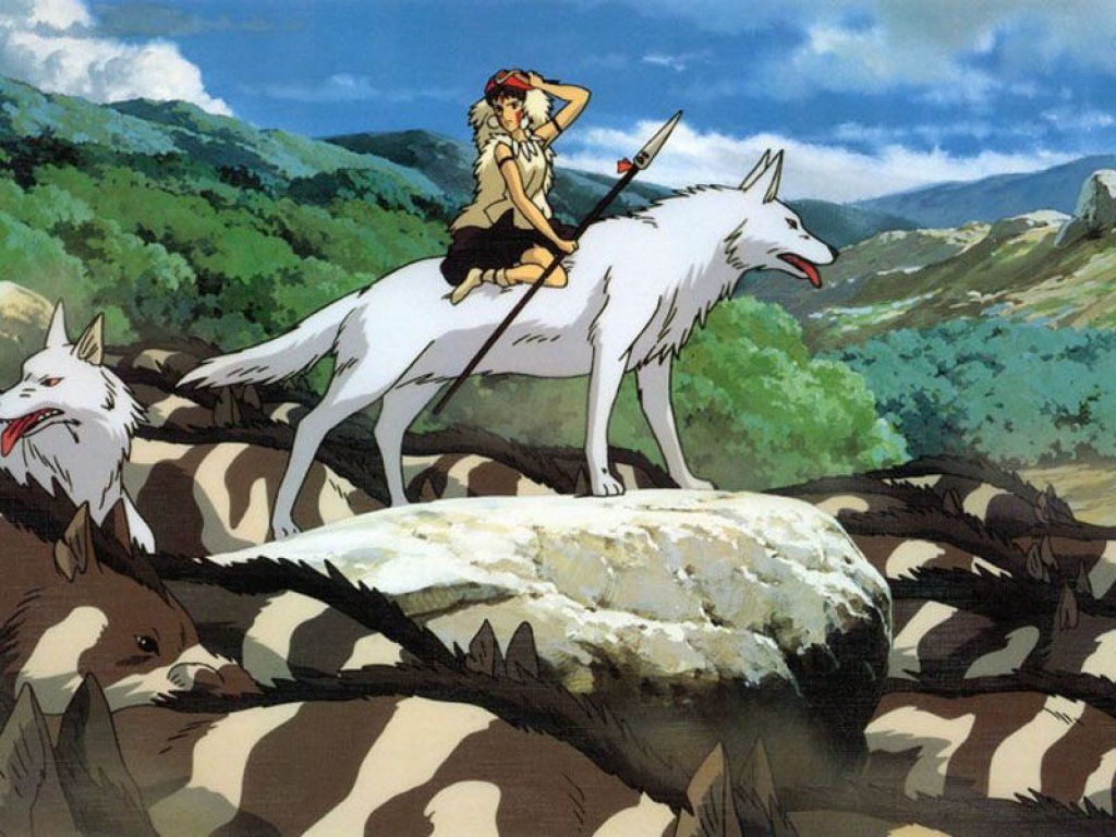 Wallpapers Cartoons Princess Mononoke 