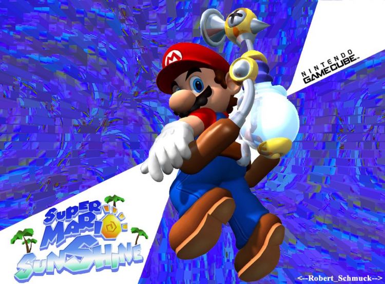 Fonds d'cran Jeux Vido Super Mario Sunshine Wallpaper N32244